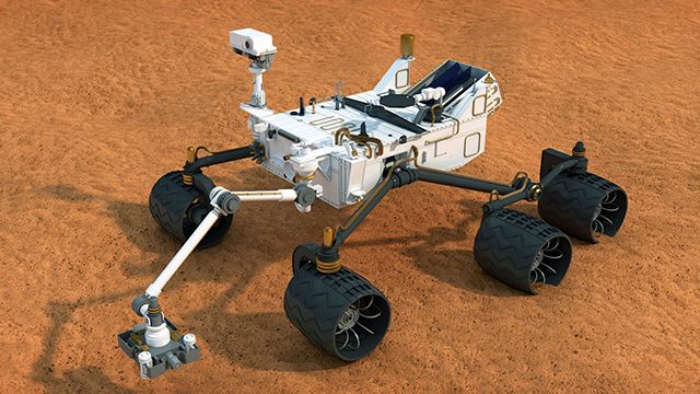宇宙空间中的使者|好奇号火星探测器
